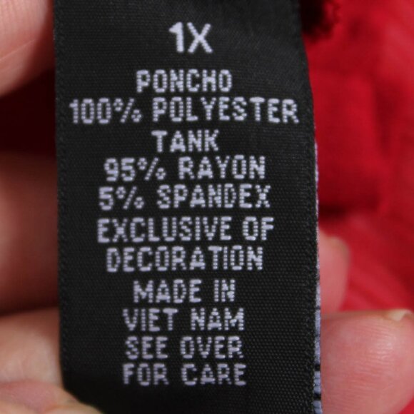 AB Studio Blouse - 1X - Layered - Picture 6 of 7